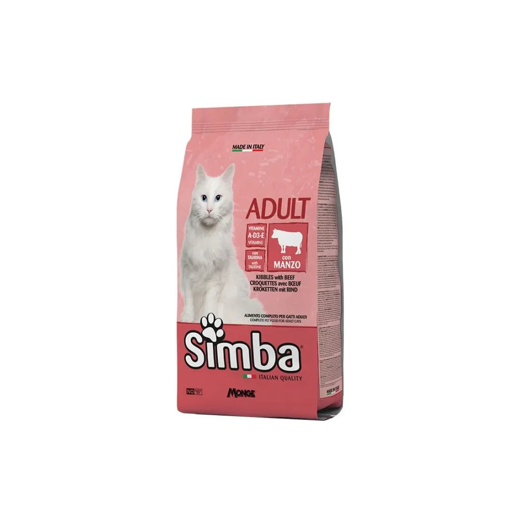 Сухий корм для котів Simba Cat яловичина 2 кг (8009470009041)