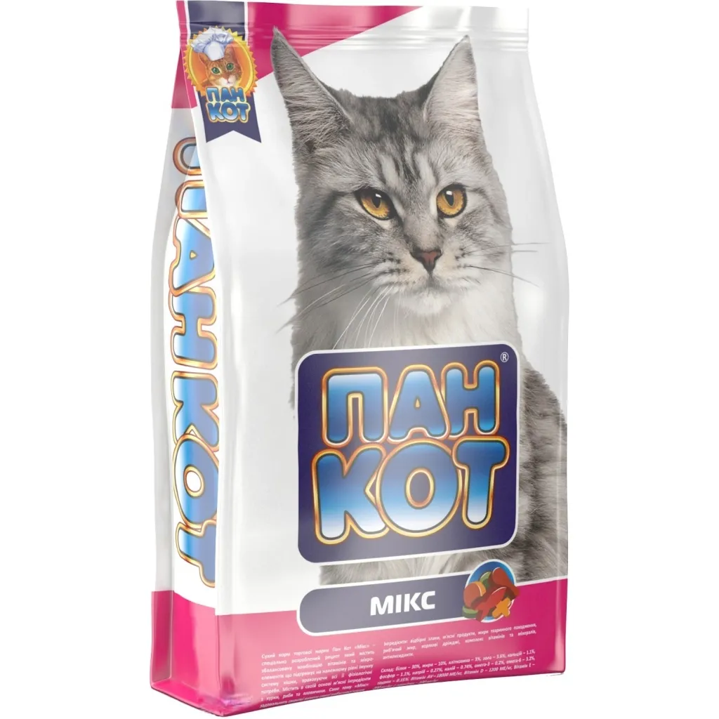 Сухий корм для котів Пан Кот Мікс 400 г (4820111140367)