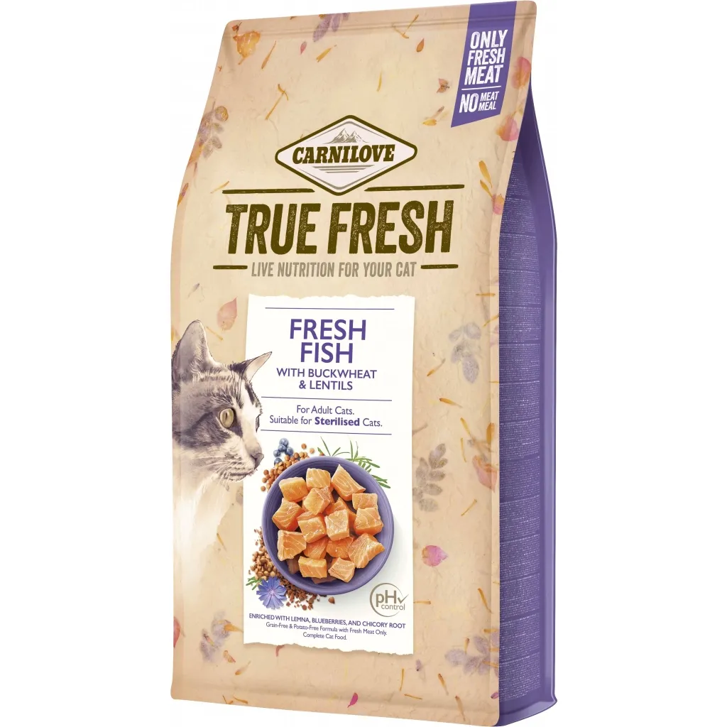 Сухий корм для котів Carnilove True Fresh Cat Fish 1.8 кг (8595602561421)
