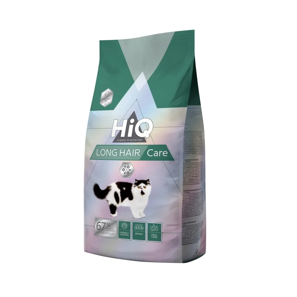 Сухий корм для котів HiQ LongHair care 1.8 кг (HIQ45908)