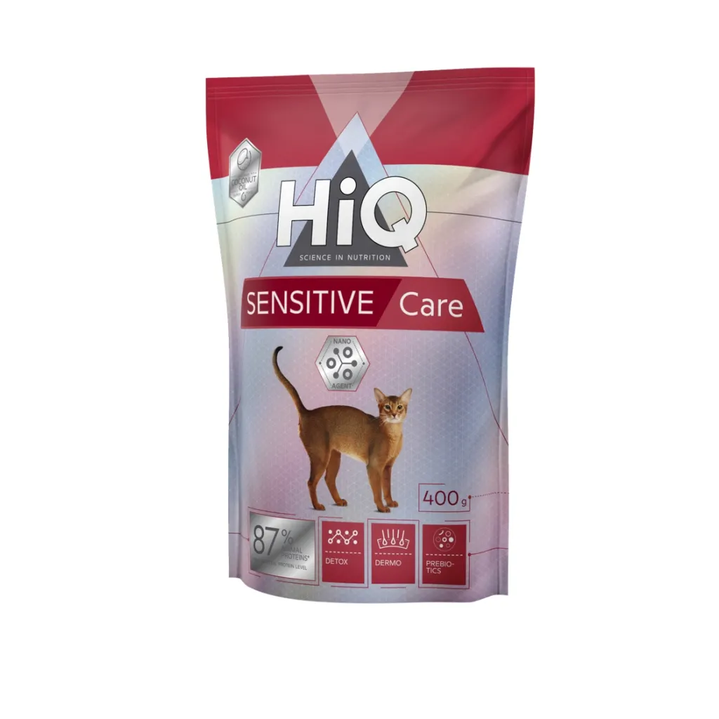 Сухий корм для котів HiQ Sensitive care 400 г (HIQ46452)