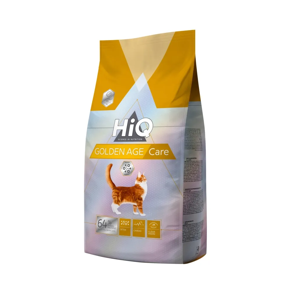 Сухий корм для котів HiQ Golden Age care 1.8 кг (HIQ45914)