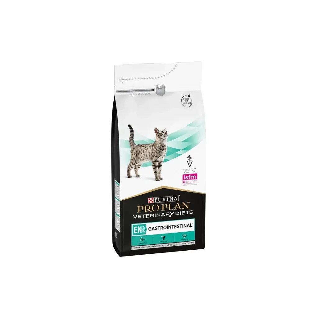 Сухий корм для котів Purina Pro Plan Veterinary Diets EN з хворобами шлунково-кишкового тракту 1.5 кг (7613035160682)