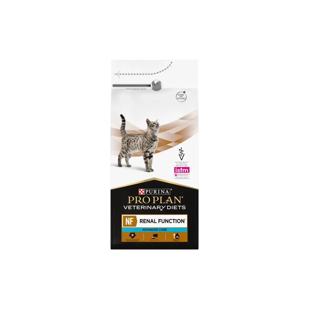 Сухий корм для котів Purina Pro Plan Veterinary Diets NF із захворюванням нирок 1.5 кг (7613287886347)