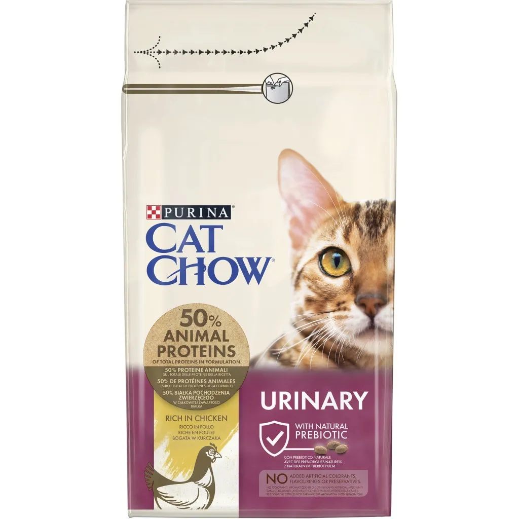 Сухий корм для котів Purina Cat Chow Urinary Tract Health з куркою 1.5 кг (5997204514387)
