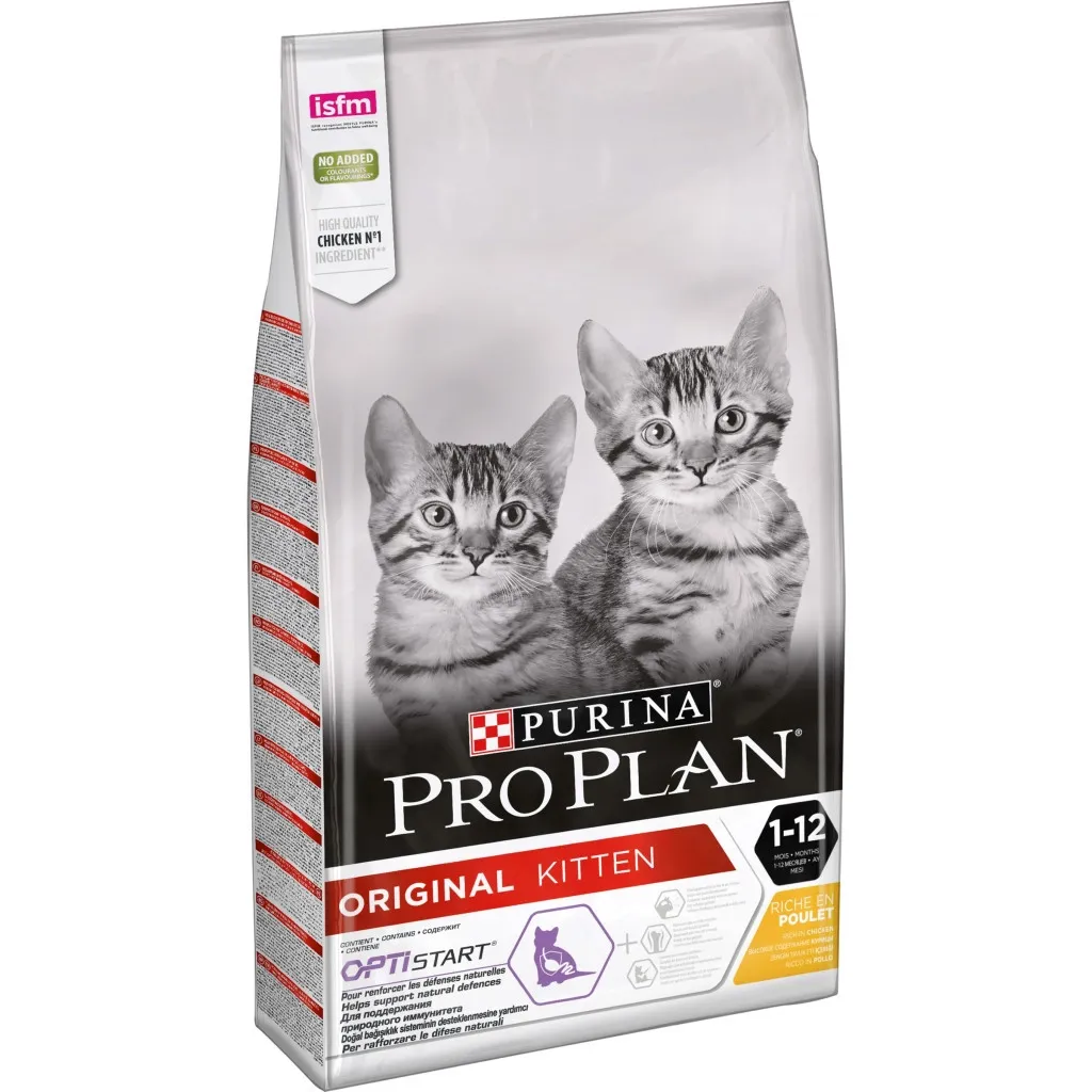 Сухий корм для котів Purina Pro Plan Original Kitten з куркою 10 кг (7613036505307)