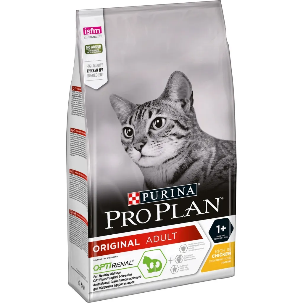 Сухий корм для котів Purina Pro Plan Original Adult 1+ з куркою 1.5 кг (7613036505956)