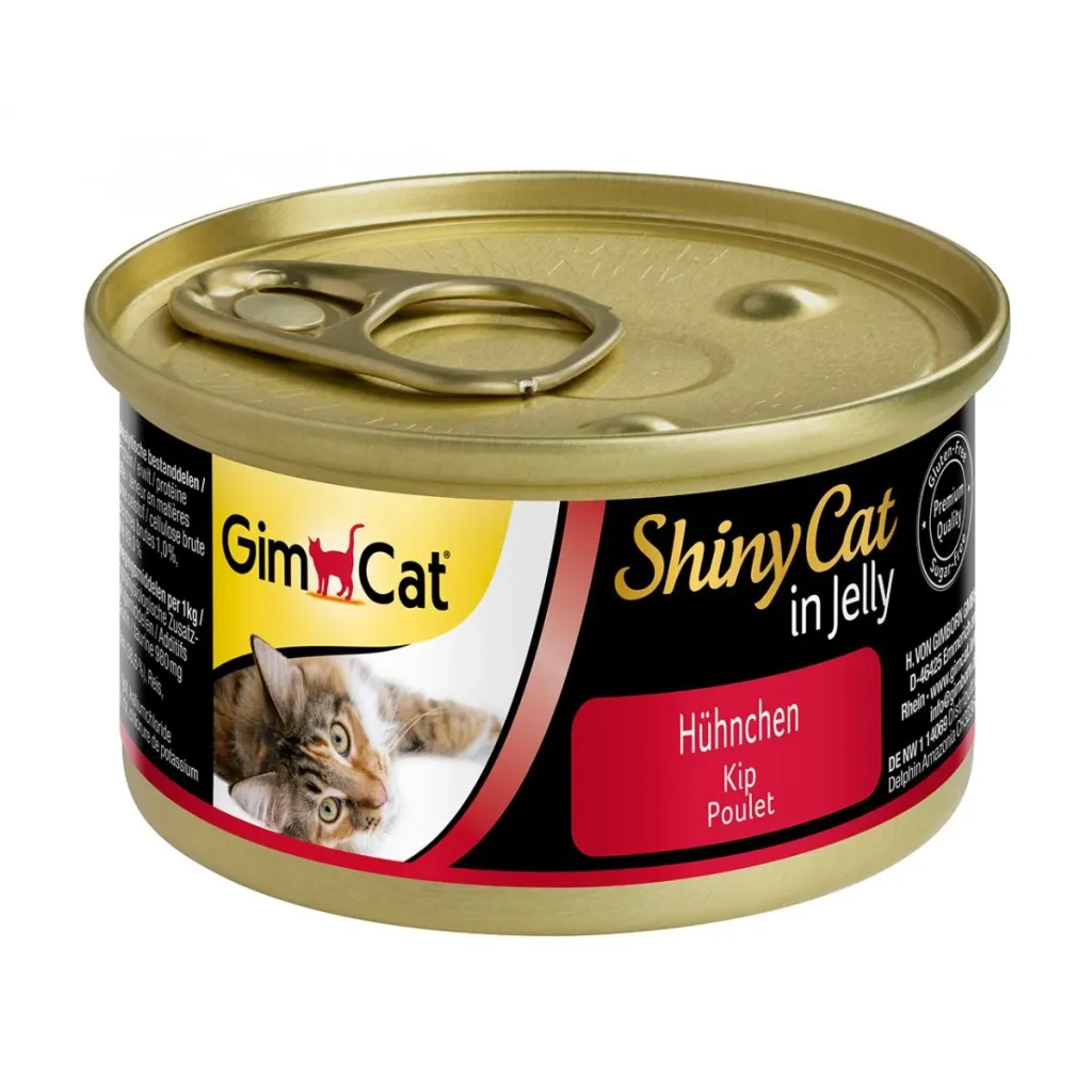 Консерва для кошек GimCat Shiny Cat курица 70 г (4002064413112)