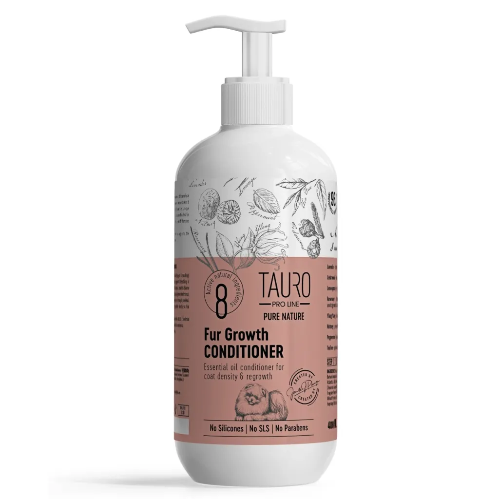 Кондиціонер для тварин Tauro Pro Line Pure Nature Fur Growth 400 мл (TPL63388)