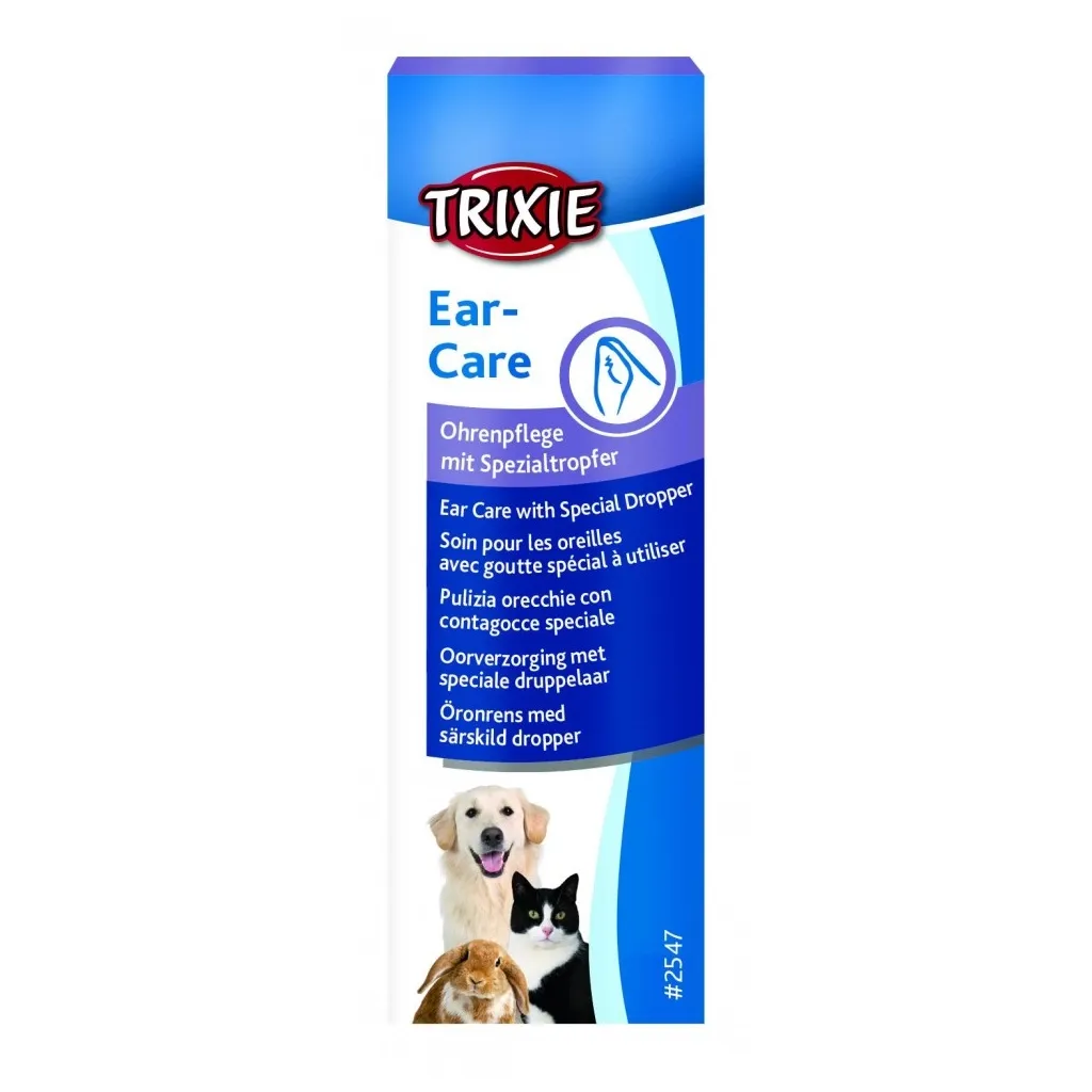 Лосьйон для тварин Trixie догляду за вухами 50 мл (4011905025476)