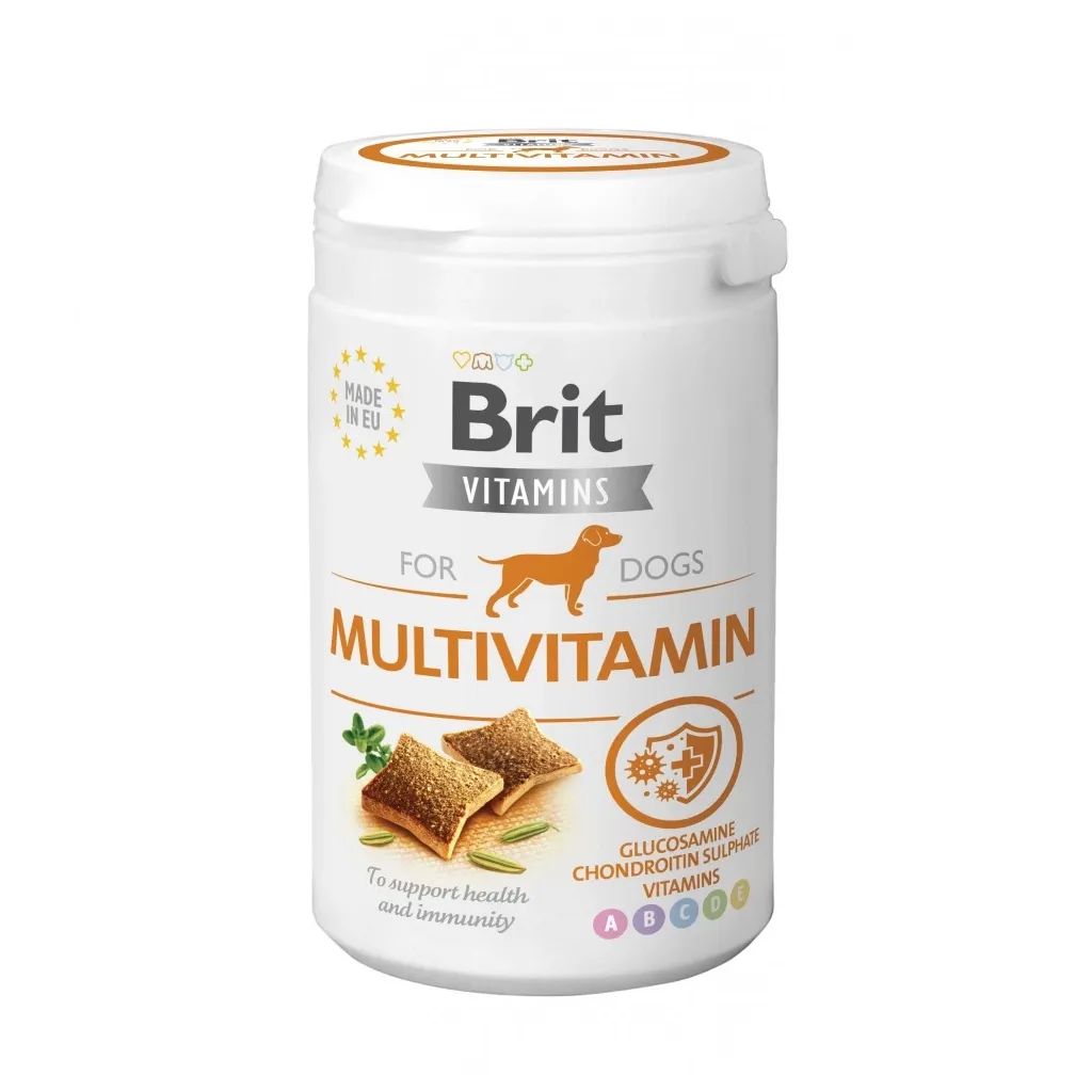 Витамин для собак Brit Vitamins Multivitamin здоровья 150 г (8595602562527)