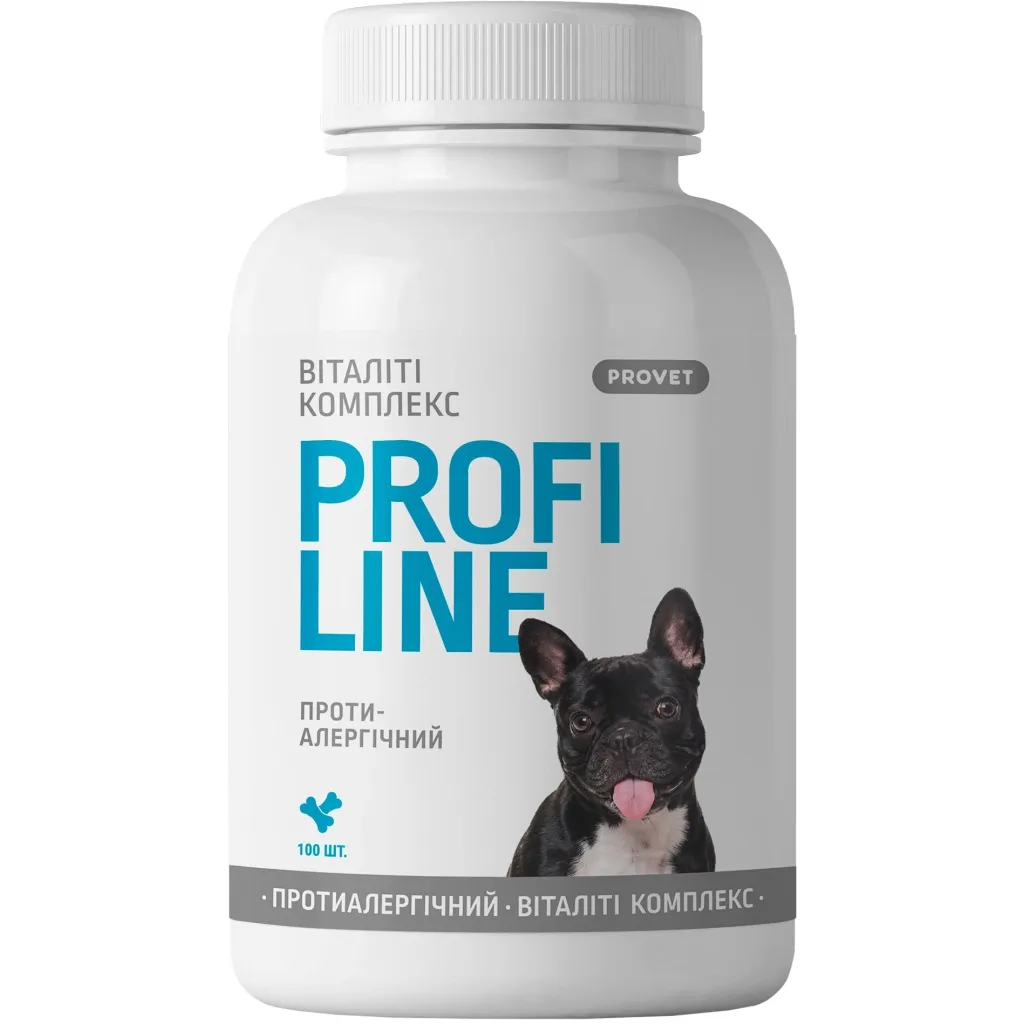 Витамин для собак ProVET Выталкивающий комплекс противоаллергический 100 табл. (4823082431663)