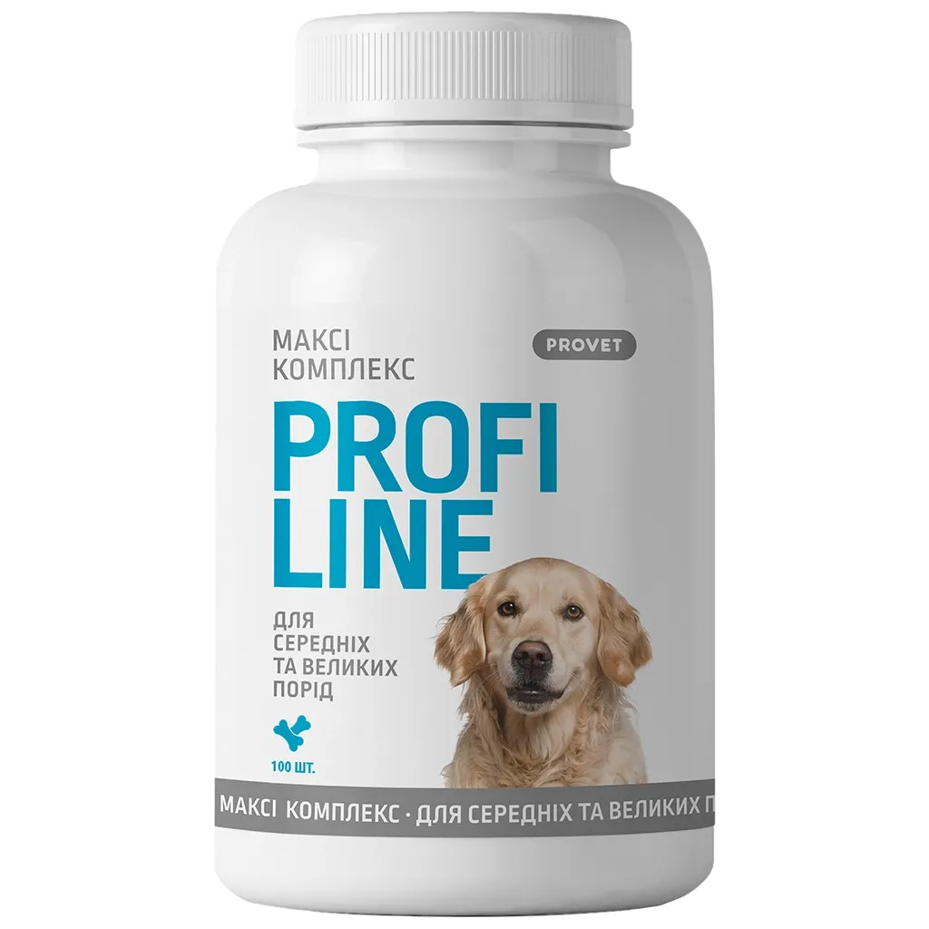 Витамин для собак ProVET Максы комплекс средних и больших пород 100 табл. (4823082431694)