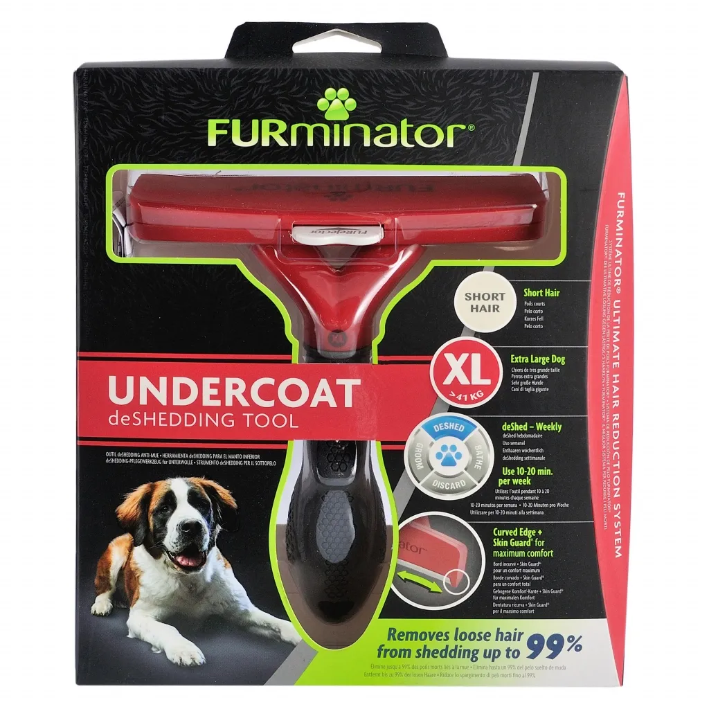 Фурминатор для животных FURminator собак с короткой шерстью размер XL (4048422144274)