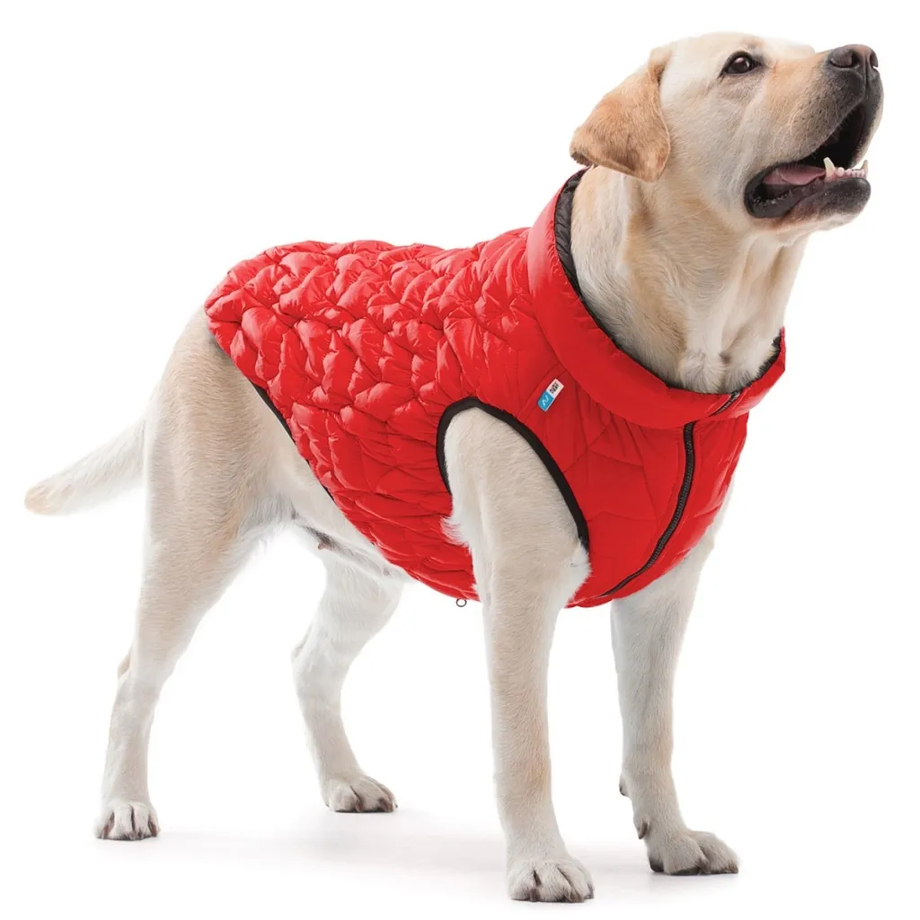 Курточка для животных Collar AiryVest UNI двусторонняя L 55 красно-черная (2568)