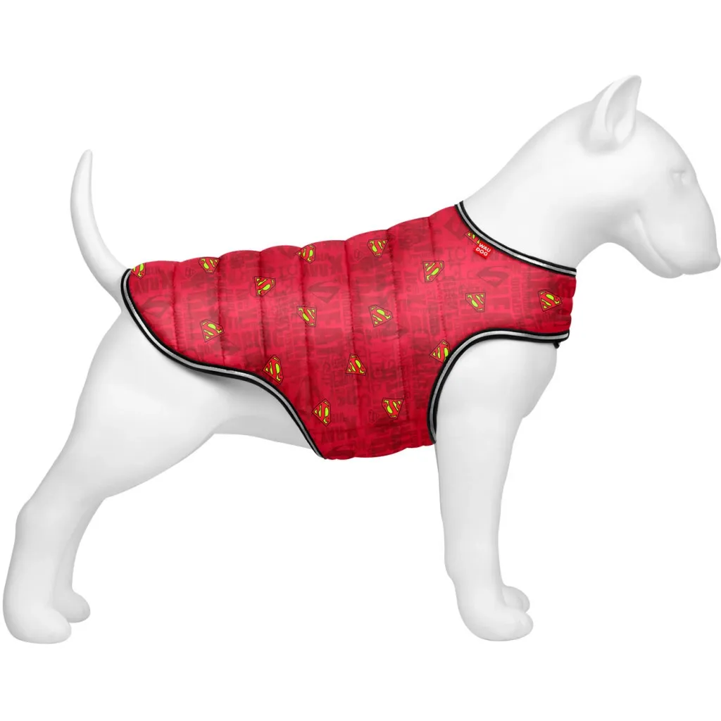 Курточка для животных WAUDOG Clothes "Супермен красный" S (503-4007)