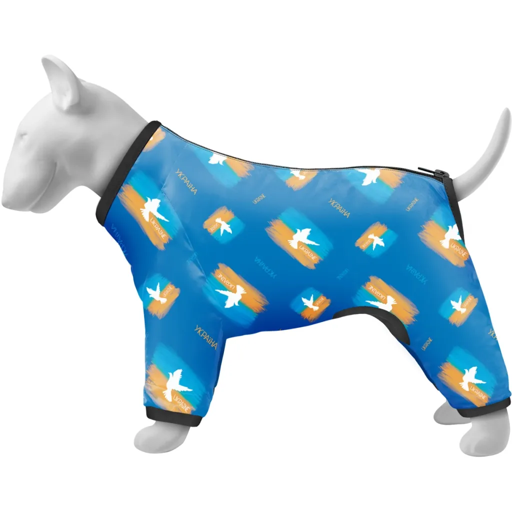 Дождевик для животных Collar WAUDOG Clothes Флаг L55 В 77-79 см, С 50-55 см (5355-0229)
