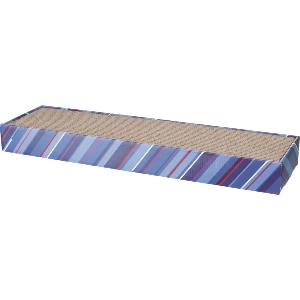 Дряпка для котів Trixie картонна з м'ятою 48×5×13 см (4011905043272)