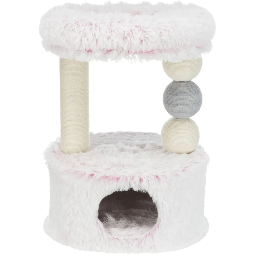 Дряпка для котів Trixie Harvey 54х40х73 см біло-рожева (4011905445397)