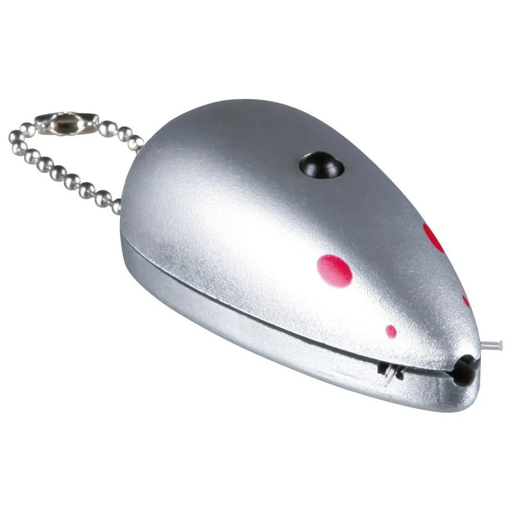 Игрушка для кошек Trixie Мышка с лазером на батарейке 7 см (4011905041285)
