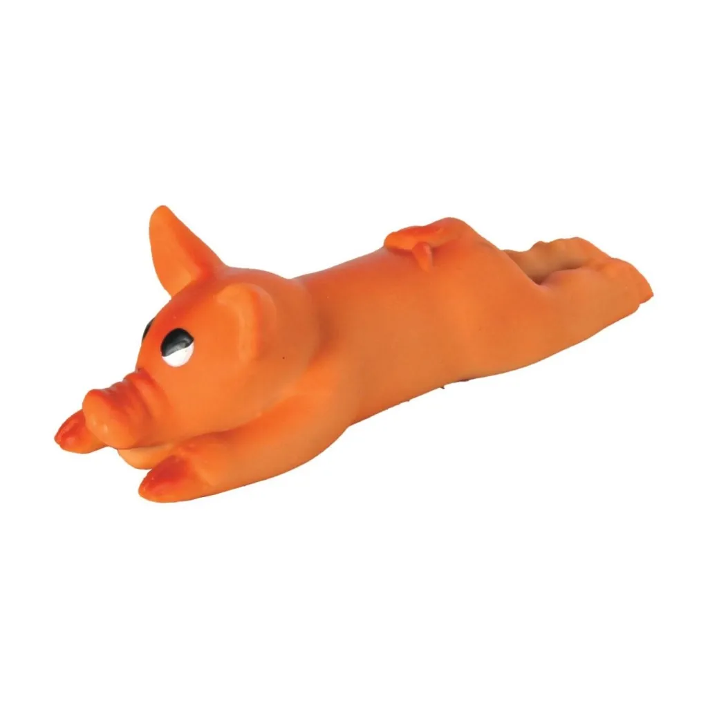 Игрушка для собак Trixie Поросенок с пискавкой 13.5 см (4011905350929)