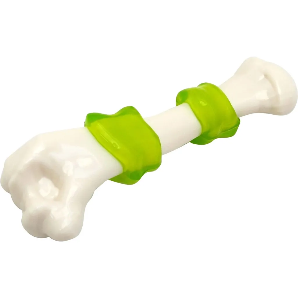 Іграшка для собак GimDog Інтерактивна кісточка з ароматом бекону 17.8 см (8009632060804)
