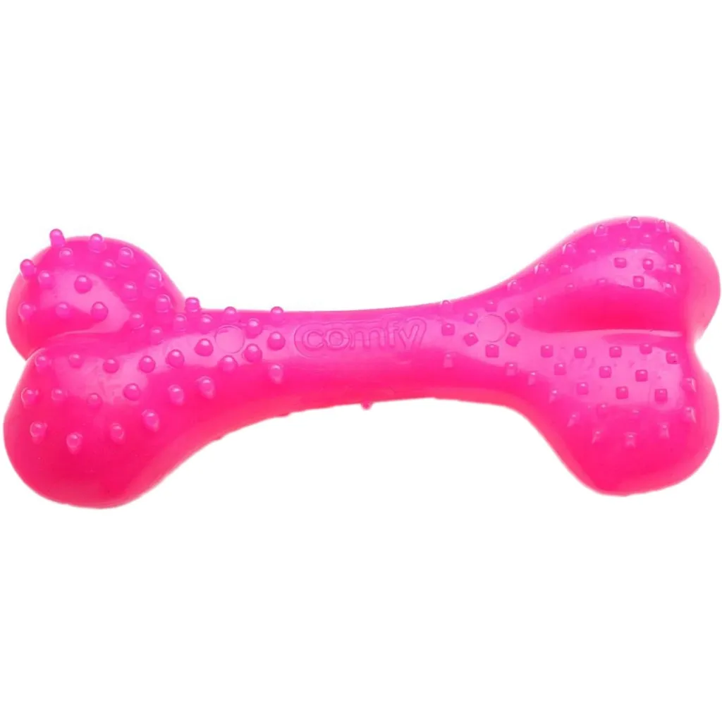 Іграшка для собак Comfy Mint Dental Bone кістка 12.5 см рожева (5905546191104)