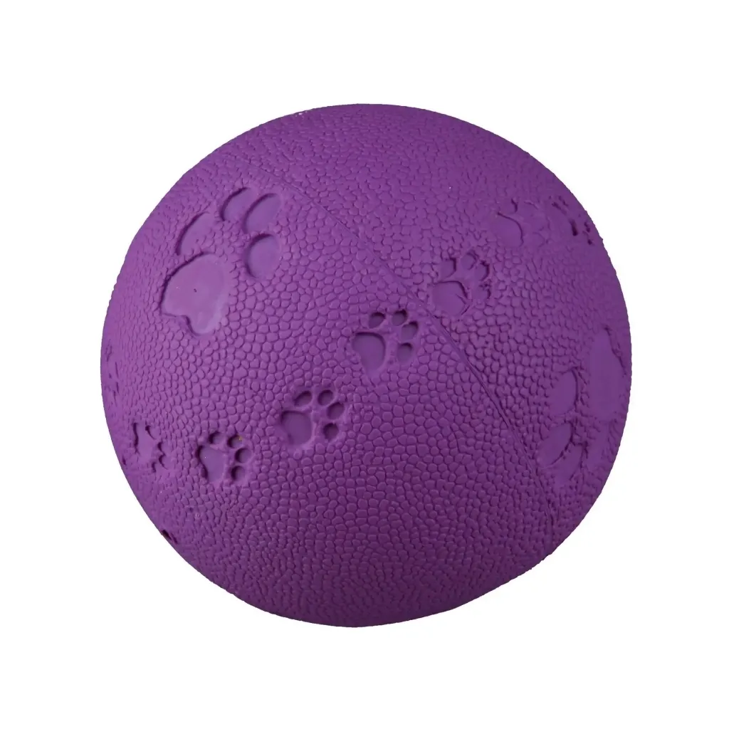 Игрушка для собак Trixie Мяч с пискавкой d 9 см (цвета в ассортименте) (4011905348636)