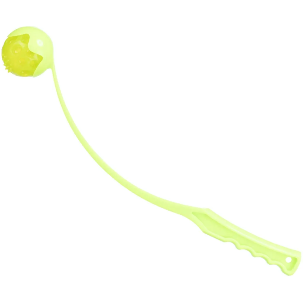 Іграшка для собак Trixie Катапульта з м'ячем що світиться 50 см (4011905336480)