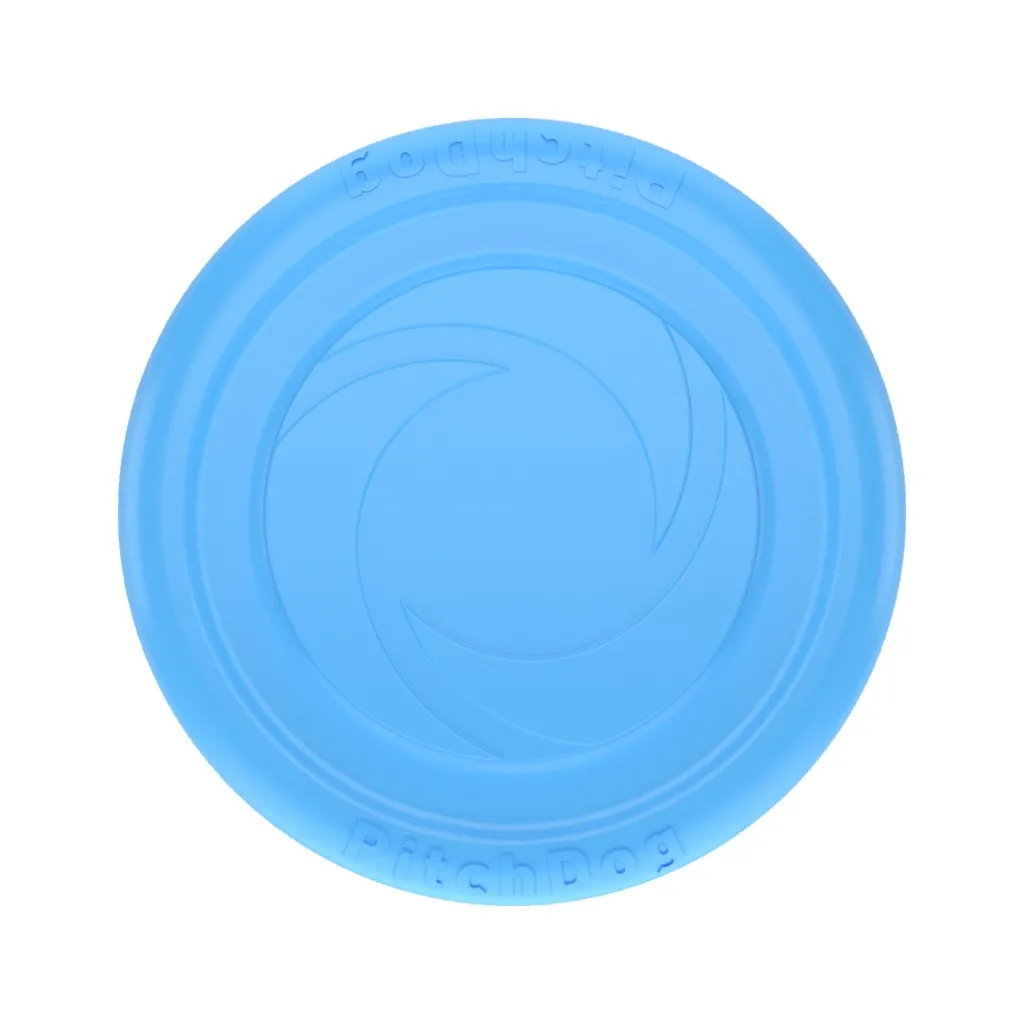 Игрушка для собак Collar PitchDog тарелка апорта d:24 см голубая (62472)