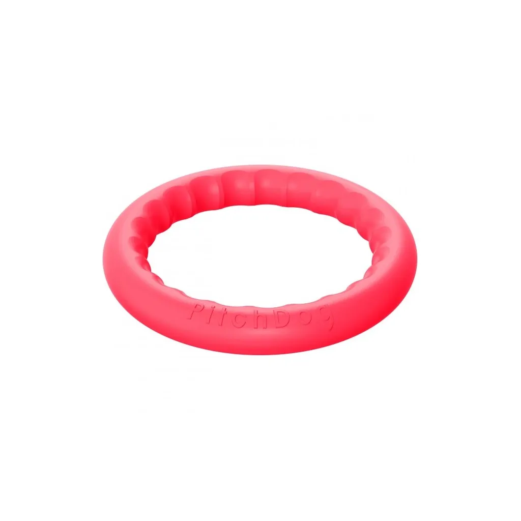 Іграшка для собак Collar PitchDog Кільце апортування 20 см рожеве (62377)