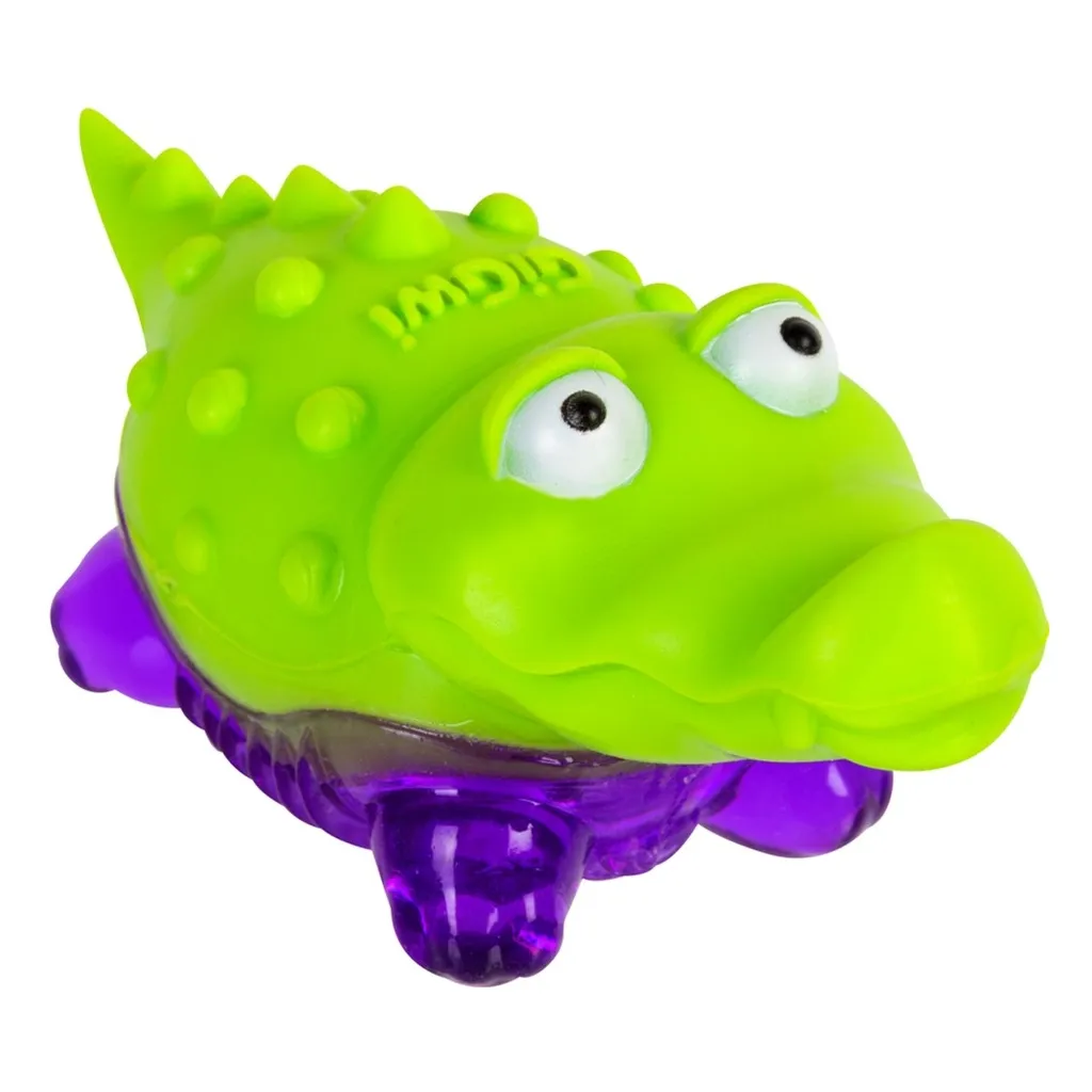 Іграшка для собак GiGwi Suppa Puppa Крокодильник з пискавкою 9 см (75007)