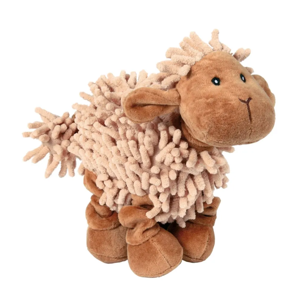 Игрушка для собак Trixie Овца плюшевая с пискавкой 21 см (4011905359335)
