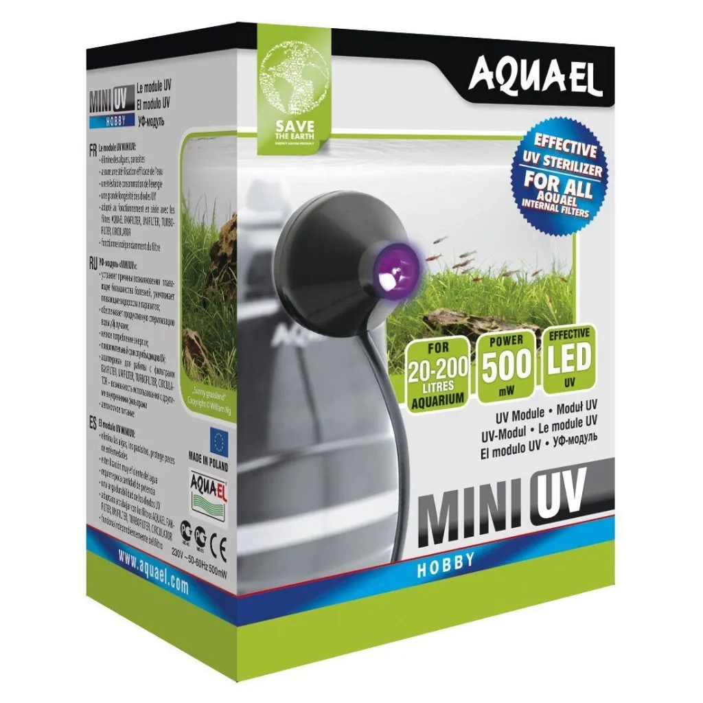 Фильтр для аквариума AquaEl «Mini UV» Стерилизатор воды (5905546133999)