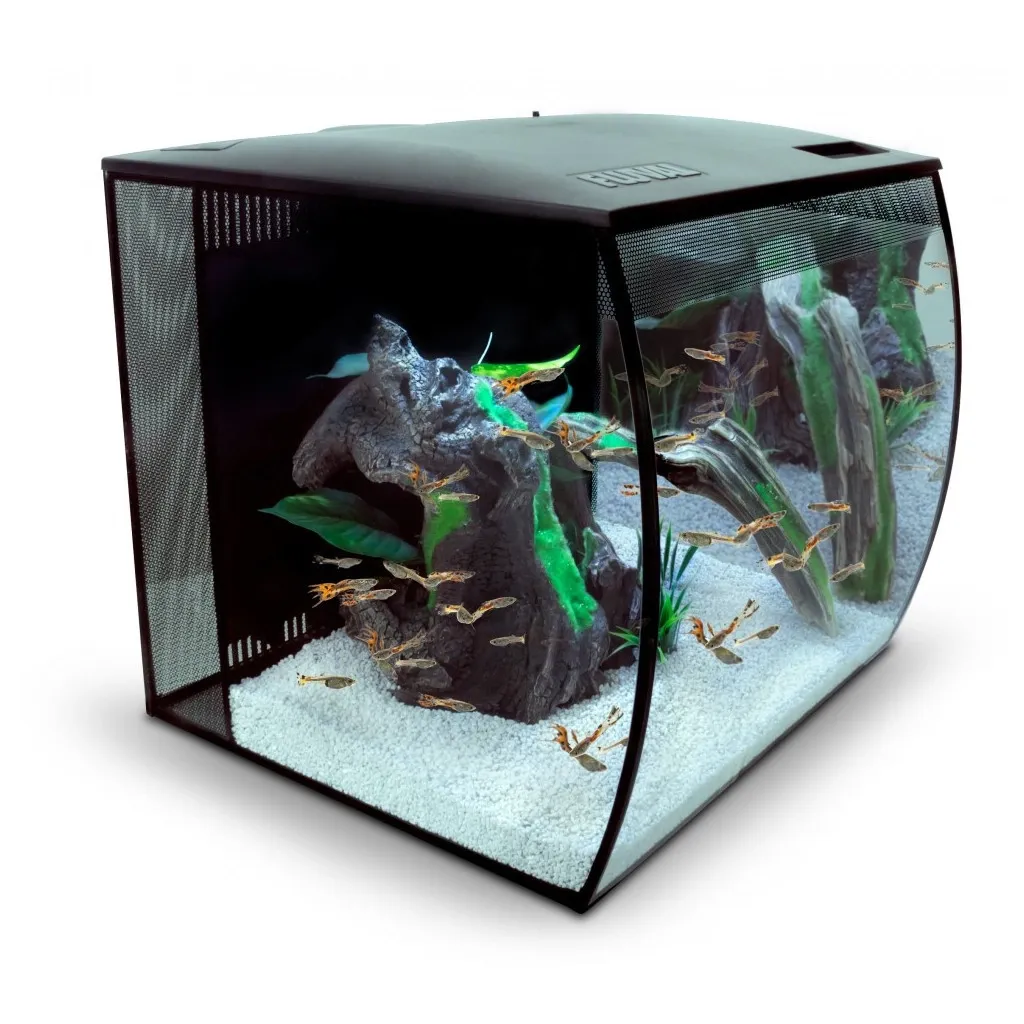 Аквариум Fluval FLEX с оборудованием 57 л черный (015561150071)