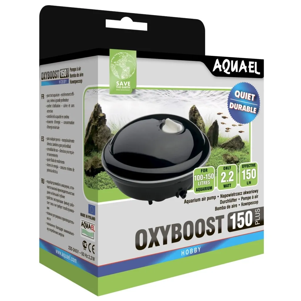 Компресор для акваріума AquaEl OxyBoost 150 Plus (5905546190978)