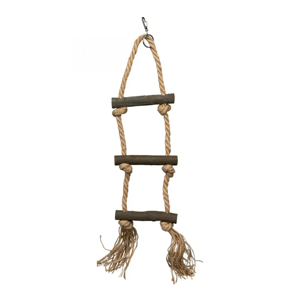 Іграшка для птахів Trixie Natural Living Драбинка веревкова 40 см (4011905051864)
