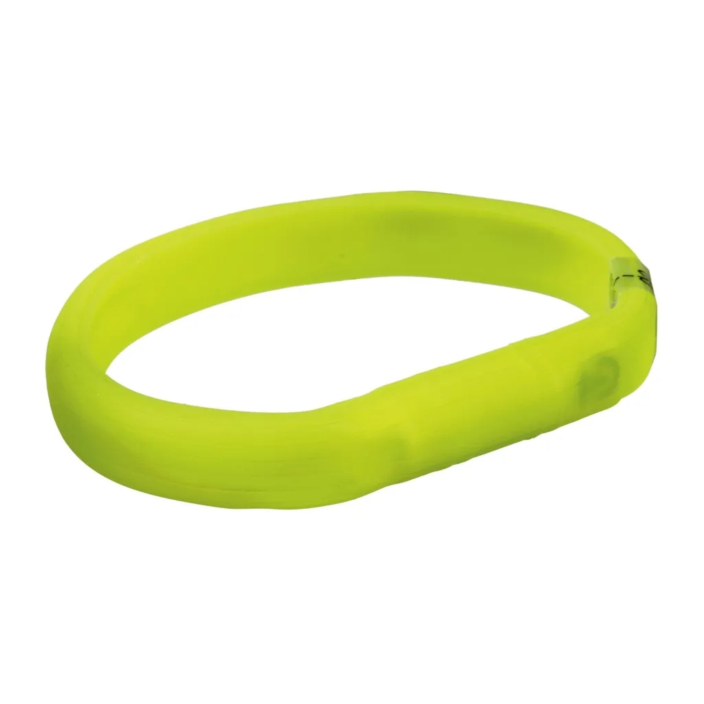 Нашийник для тварин Trixie світиться з USB L-XL 70 см/18 мм зелений (4053032126855)