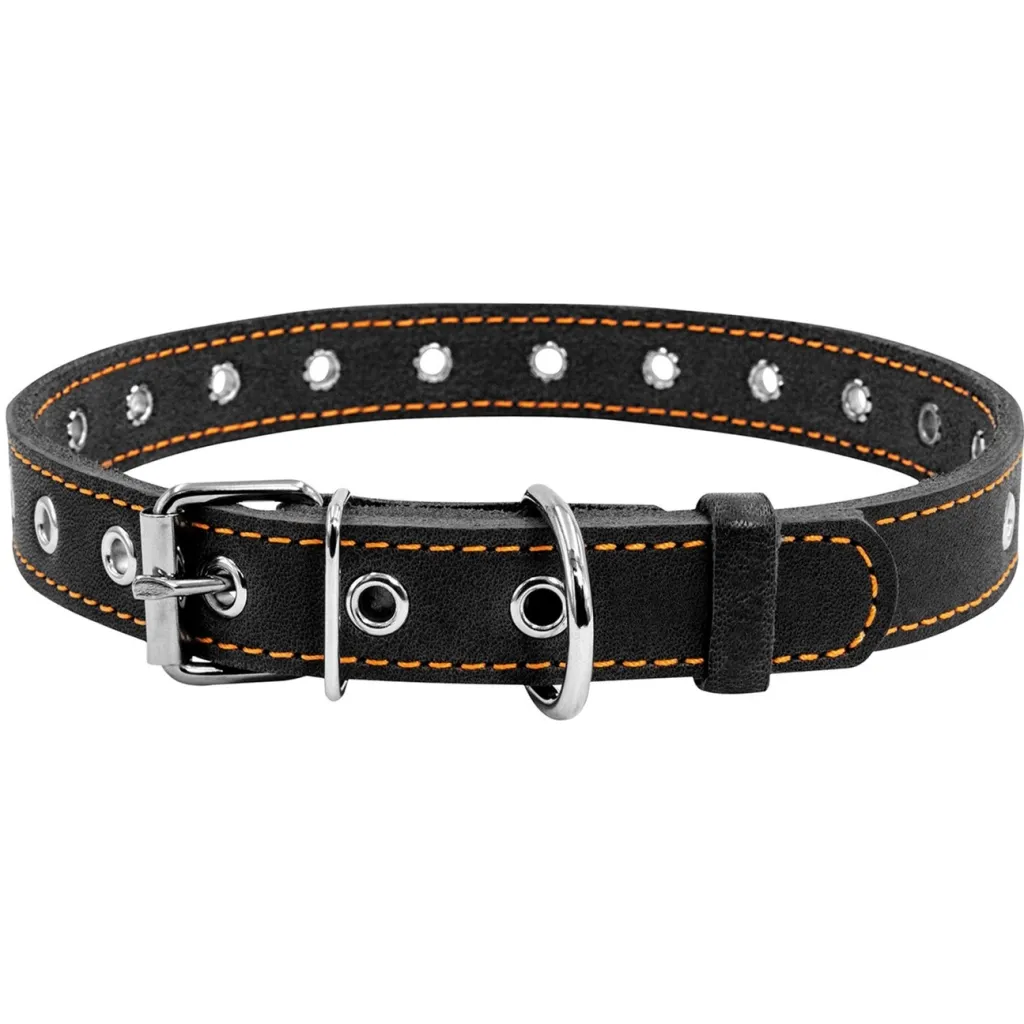 Ошейник для животных Collar безразмерный 20 мм 50 см (черный) (01511)