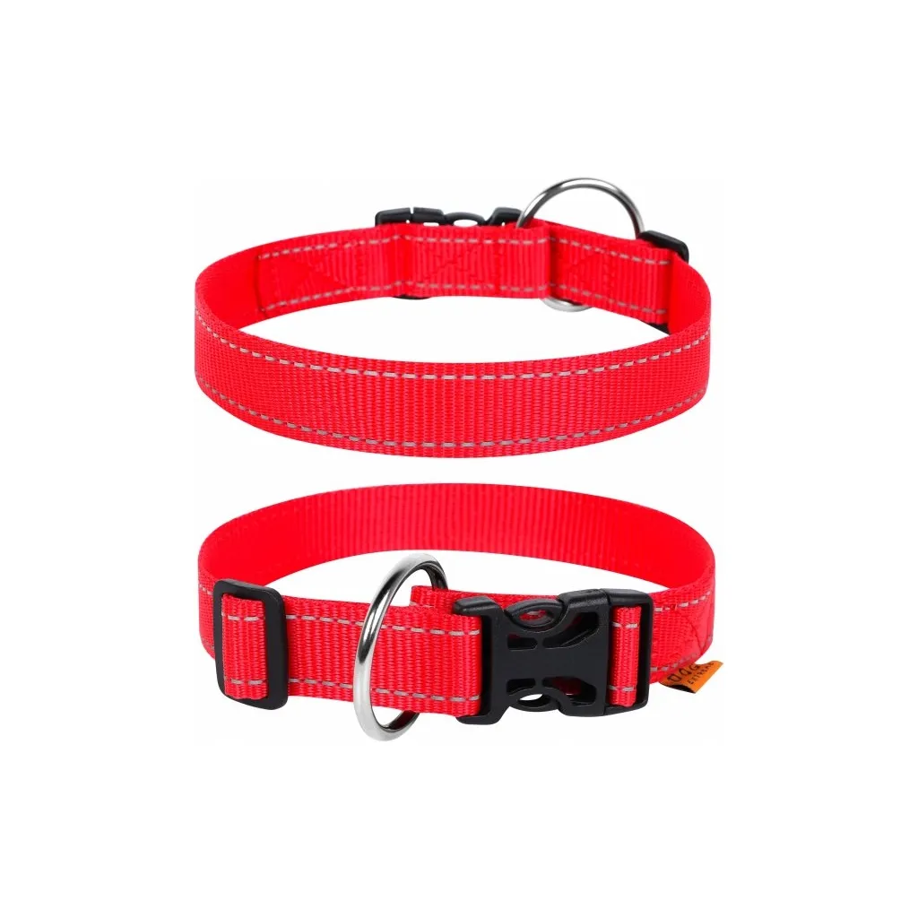 Ошейник для животных Collar Dog Extremе 25 мм 31-49 см (красный) (02523)
