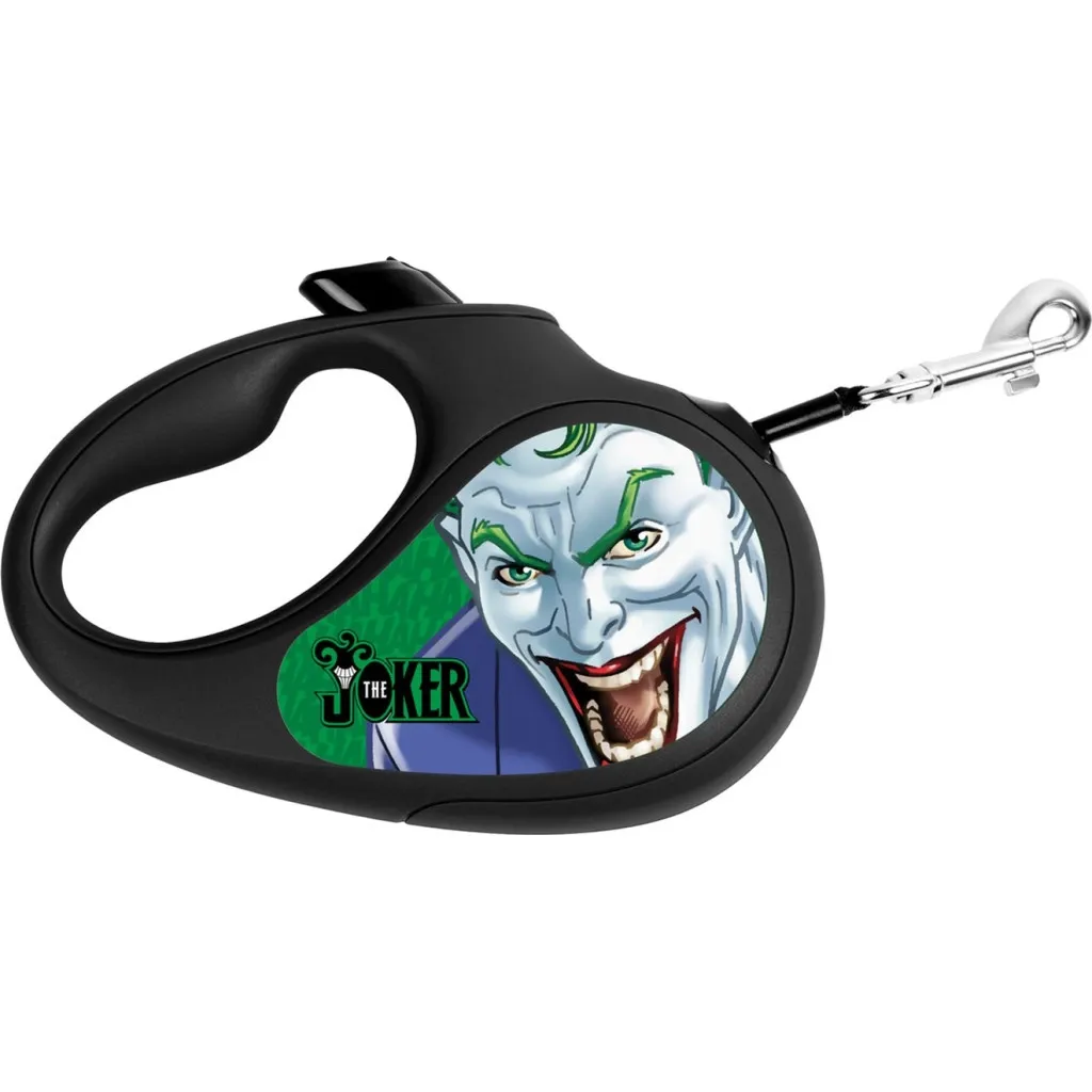 Повідок для собак WAUDOG R-leash Джокер Зелений світловідбиваюча стрічка L 5 м (8126-1030-01)