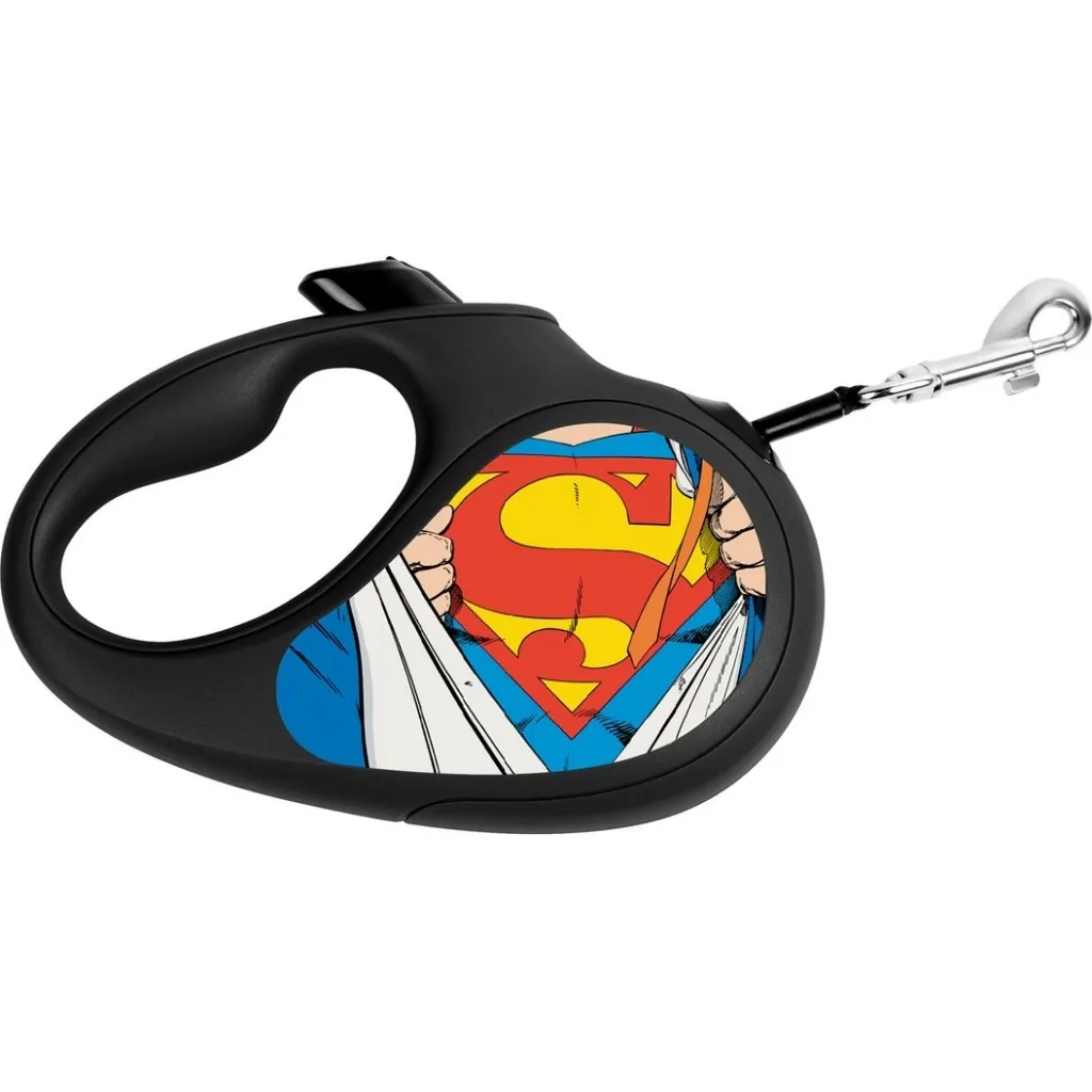 Повідок для собак WAUDOG R-leash "Супермен Герой" L до 50 кг 5 м (8126-1008-01)