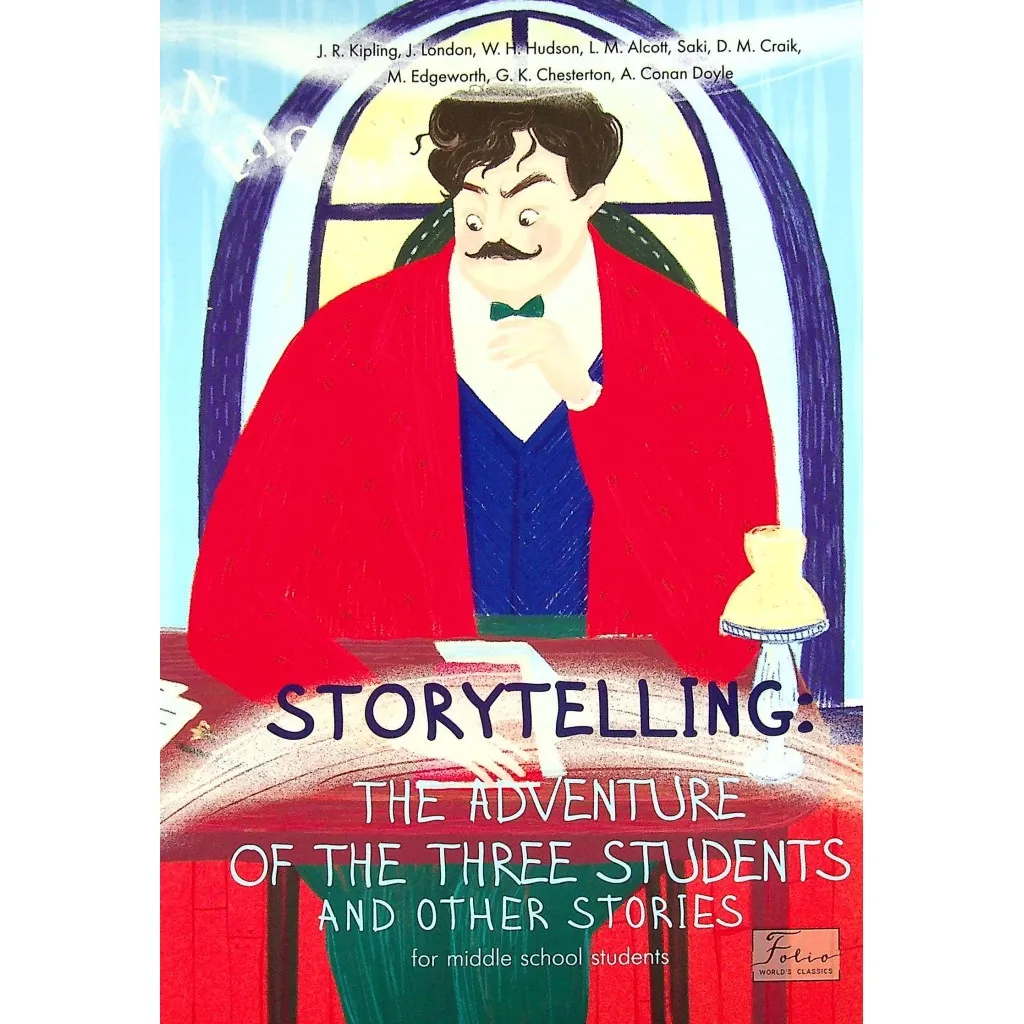  Storytelling. Те Adventure of Three Students and Other Stories (for middle school students) Фолио (9789660397194)