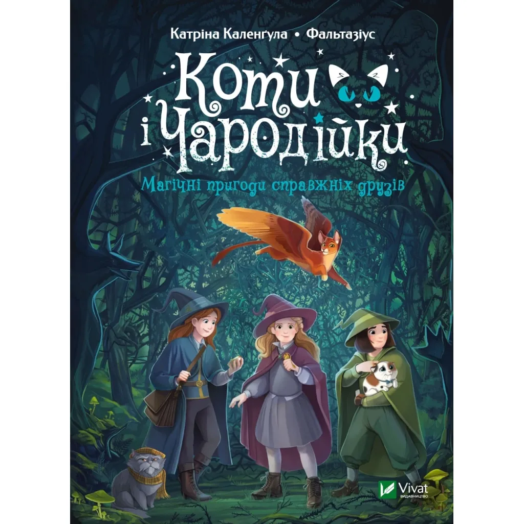 Книга Коти і Чародійки - Катріна Каленґула, Фальтазіус Vivat (9789669828507)