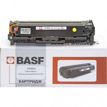 Тонер-картридж BASF for HP CLJ Pro M476dn/M476dw/M476nw Yellow (KT-CF382A)