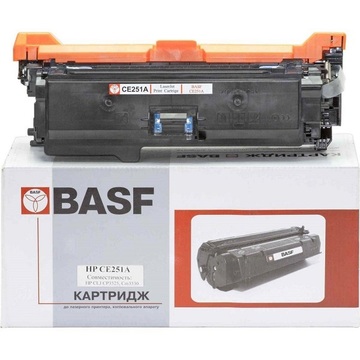 Тонер-картридж BASF for HP CLJ CM3530/CP3525 Cyan (KT-CE251A)