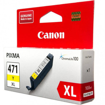 Струйный картридж Canon CLI-471 XL Yellow (0349C001)