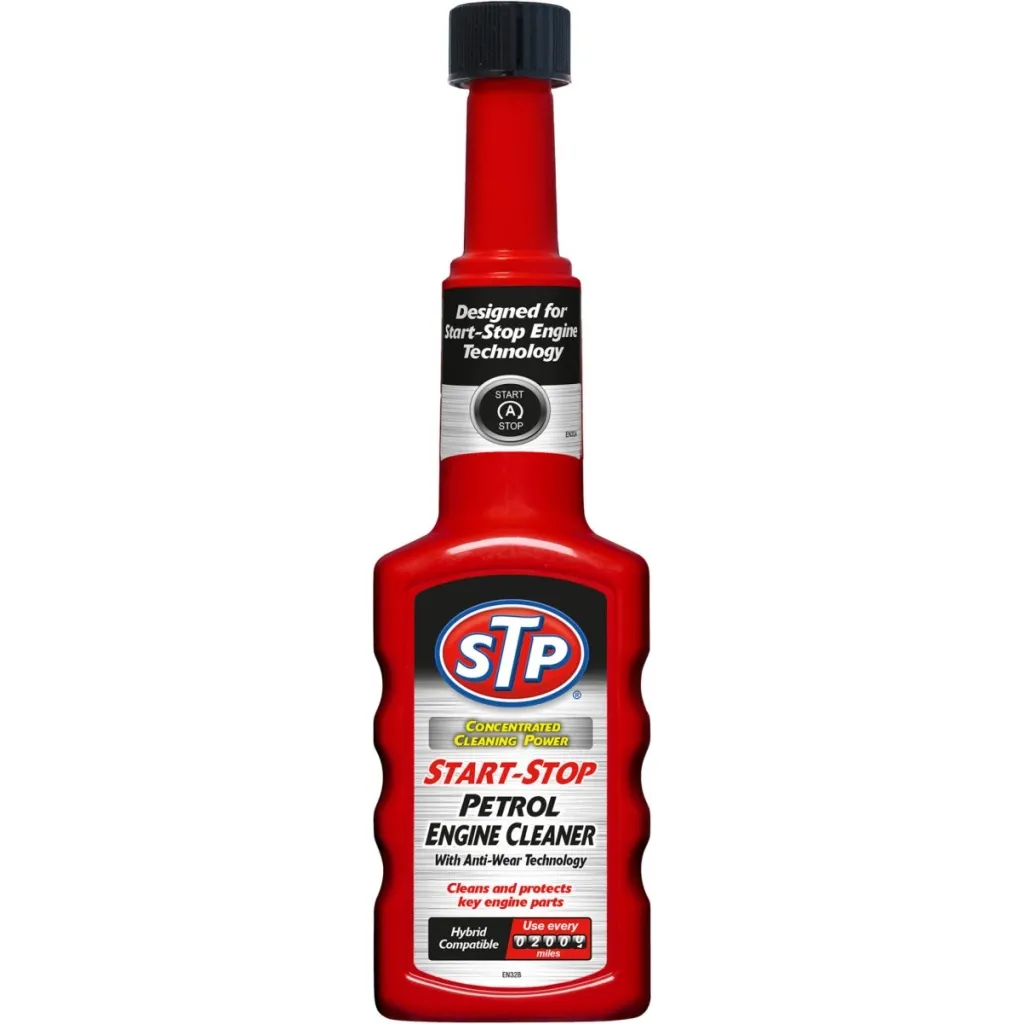 Автомобильный очиститель STP Start-Stop Petrol Engine Cleaner, 200мл (74378)