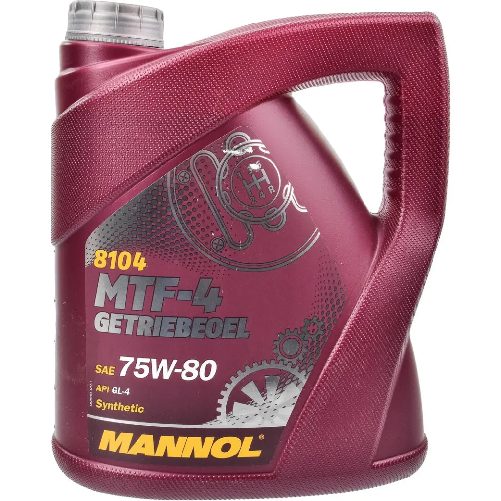 Трансмиссионное масло Mannol MTF-4 GETRIEBEOEL 4л 75W-80 (MN8104-4)