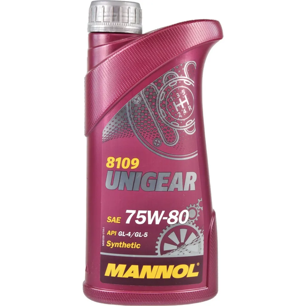 Трансмісійна олива Mannol UNIGEAR 1л 75W-80 (MN8109-1)